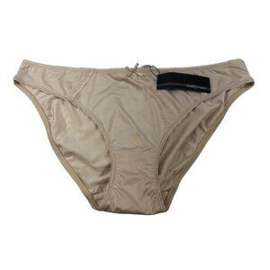 Marie Meili Women's Size Large Panty Bikini Brief Beige New With Tags